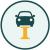 Icon representing vehicle repair facilities